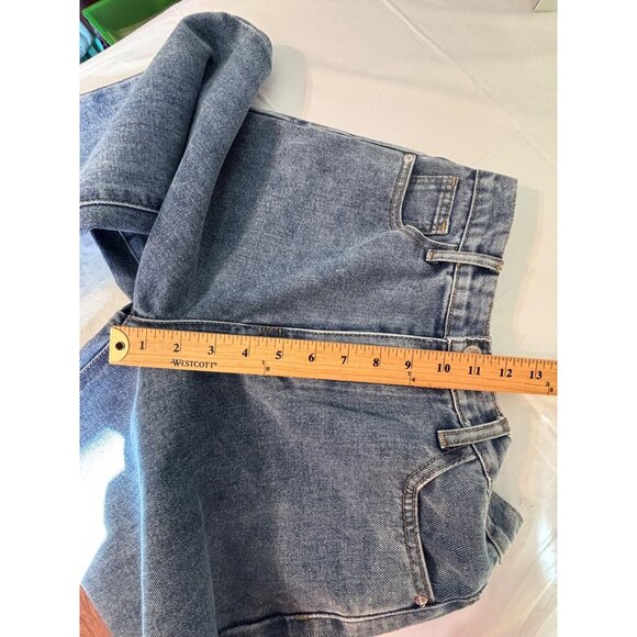 PrettyLittleThing Vintage Wash Clean Girl Split Hem Jeans NWT Size UK 8 / US 4 - Picture 7 of 9